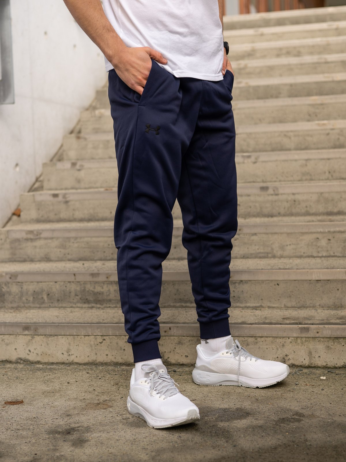 Under Armour UA Armour Fleece Joggers Midnight Navy / Black