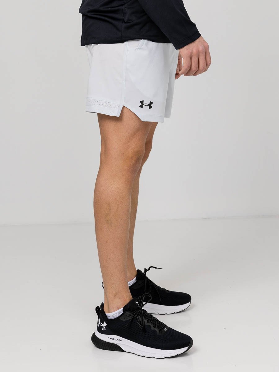 Under Armour Vanish Woven 6in Shorts Halo Gray / Black