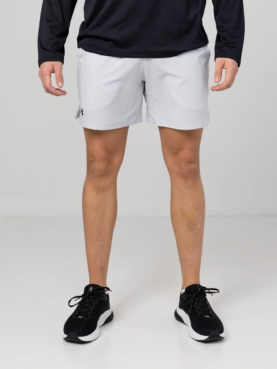 Under Armour Vanish Woven 6in Shorts Halo Gray / Black