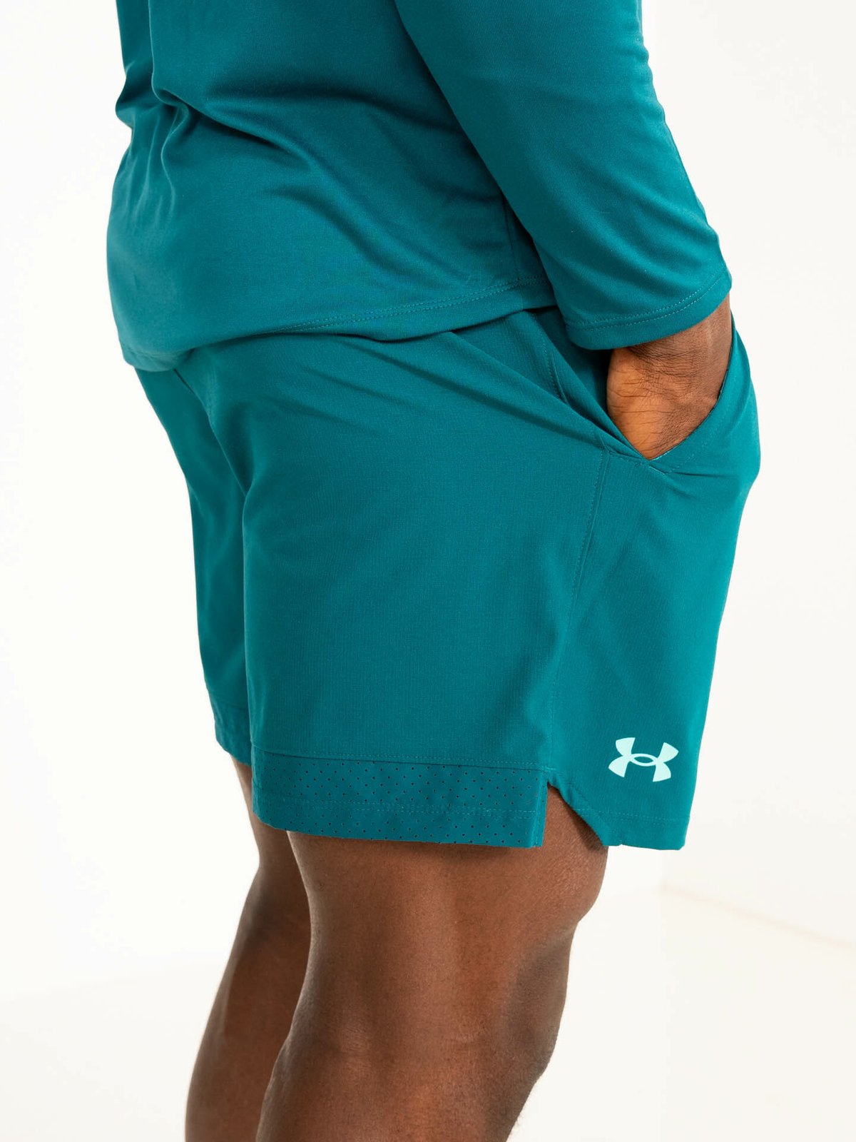 Under Armour Vanish Woven 6in Shorts Hydro Teal / Radial Turquoise