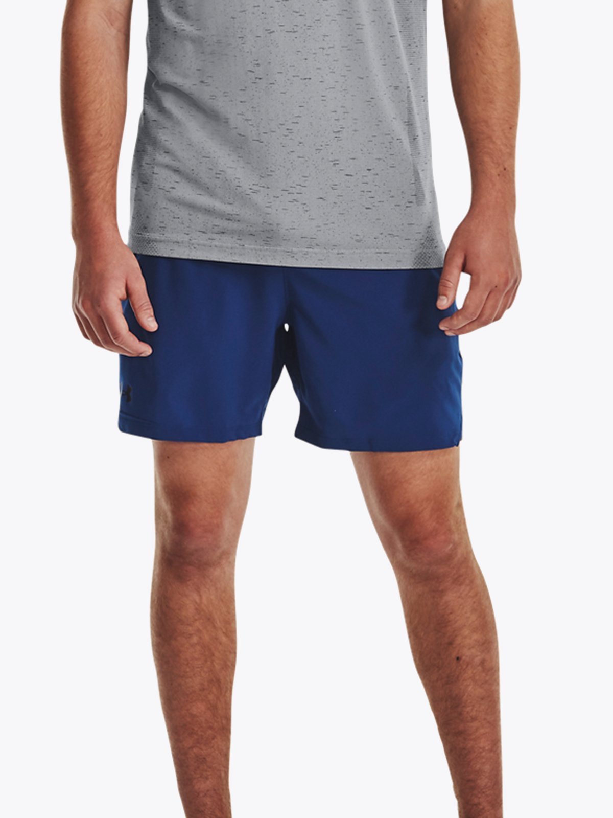 Under Armour Vanish Woven 6in Shorts Blue Mirage / Black