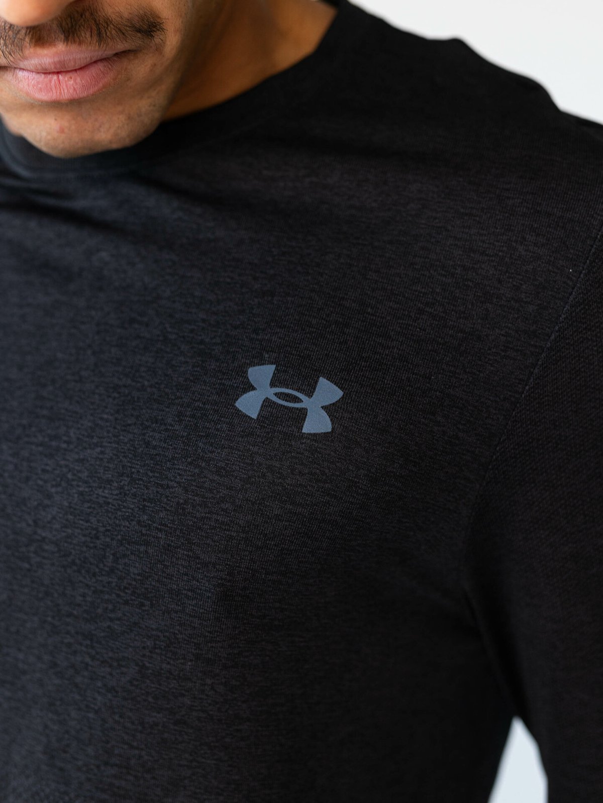 Under Armour Seamless Stride Longsleeve Black / Reflective