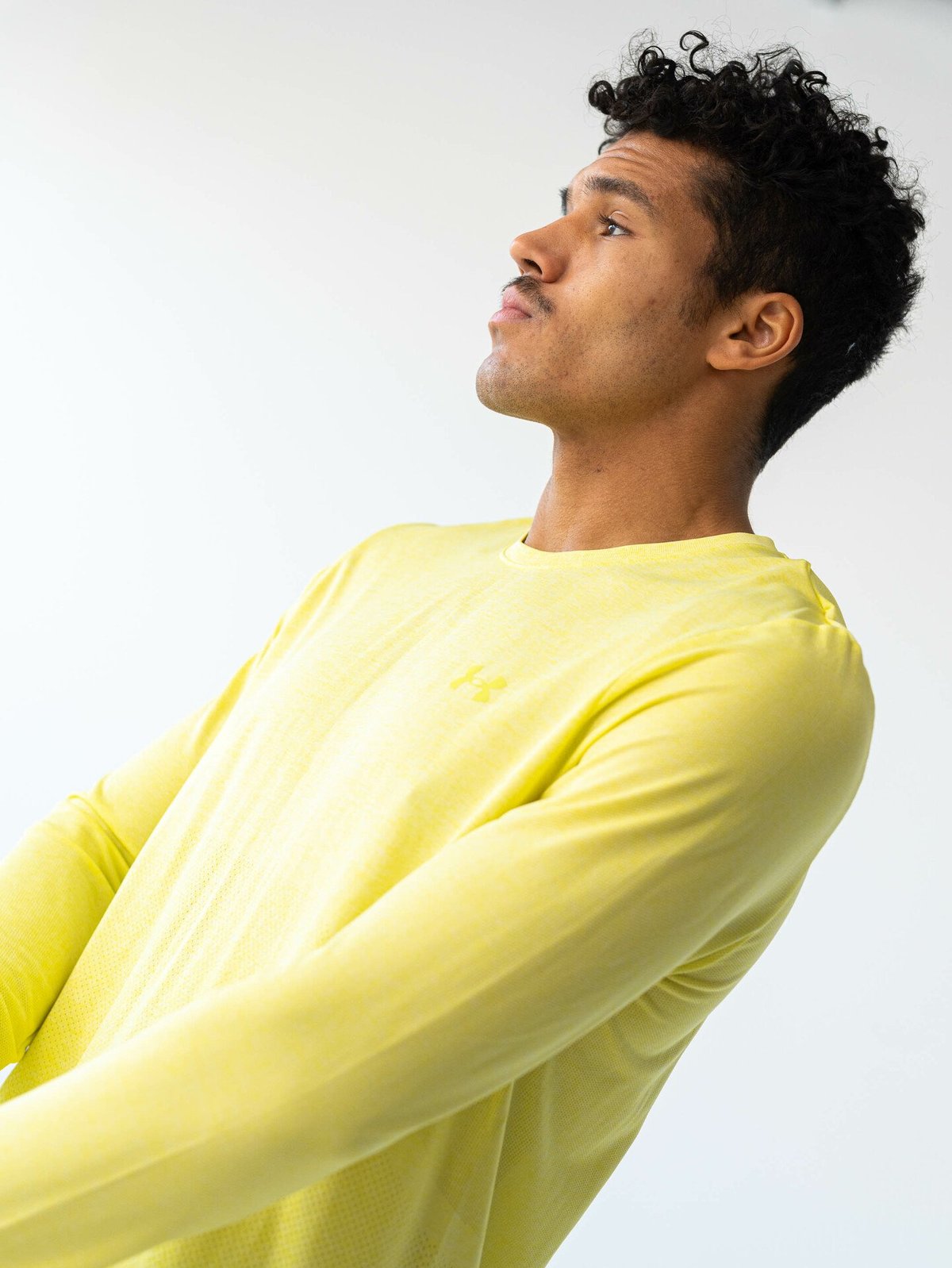 Under Armour Seamless Stride Longsleeve Gul