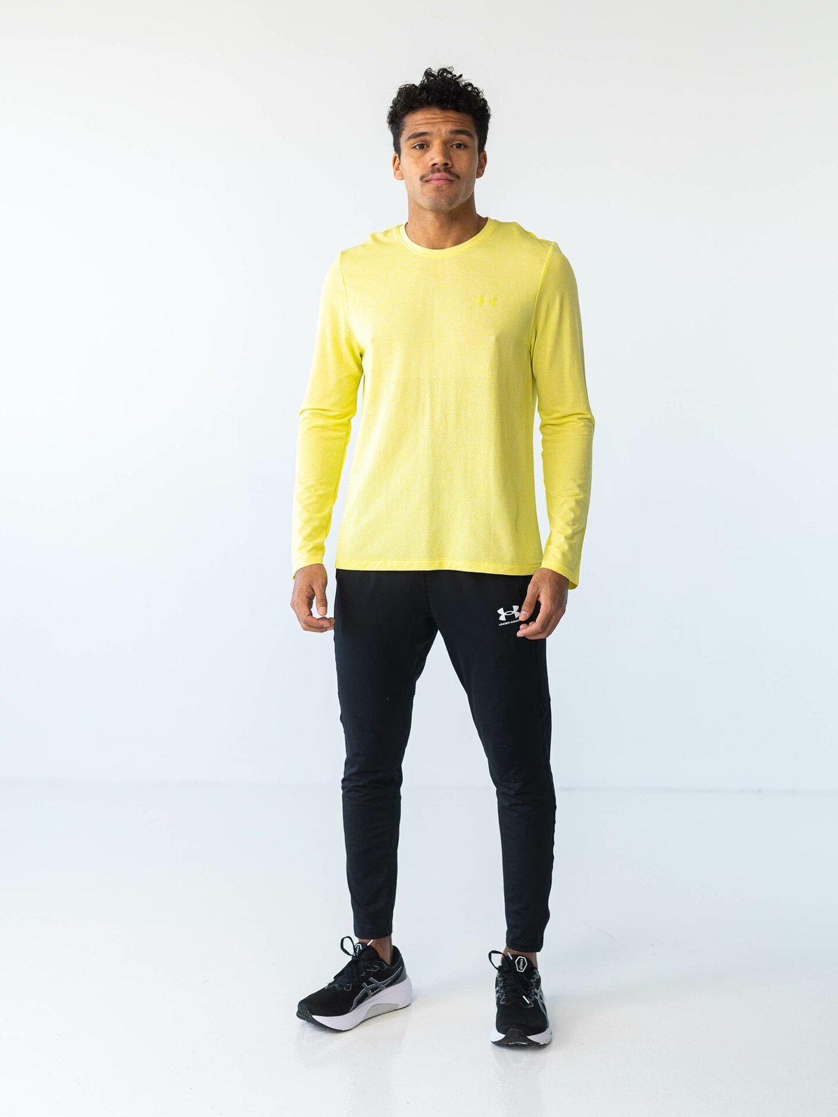 Under Armour Seamless Stride Longsleeve Gul