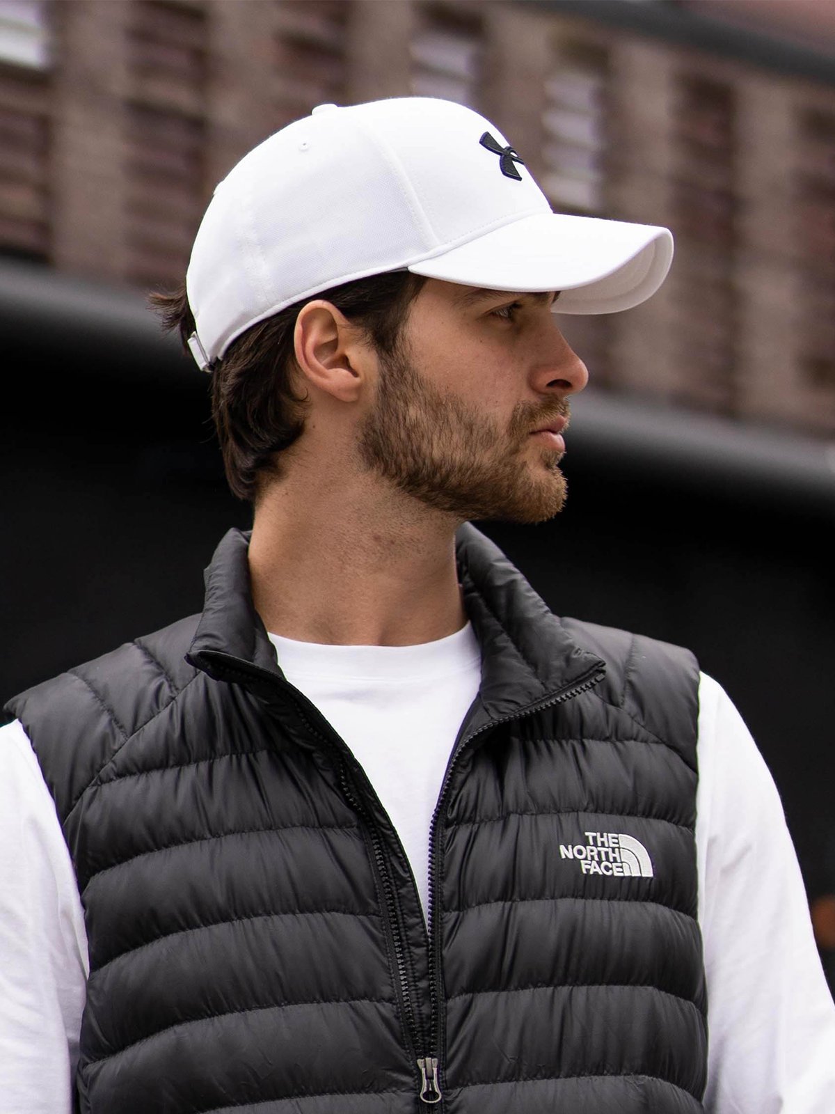 Under Armour Men's Blitzing Cap White / Black