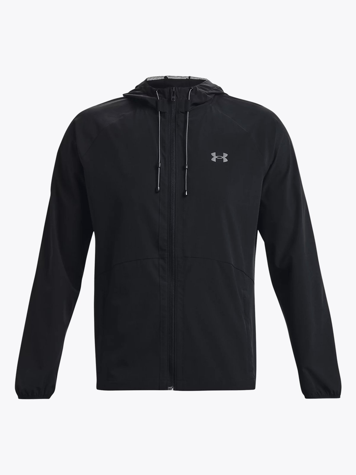 Under Armour Stretch Woven Windbreaker Black / Pitch Gray