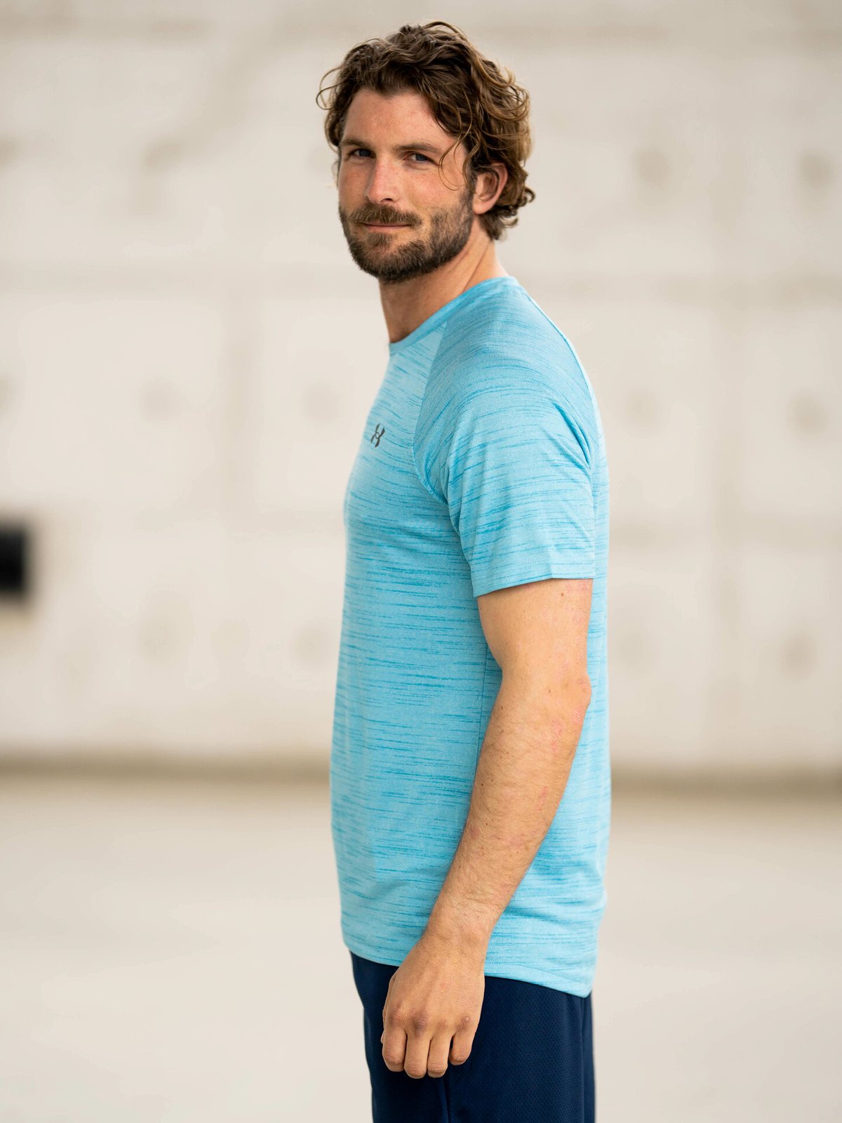 Under Armour Tiger Tech 2.0 Short Sleeve Tee Glacier Blue / Black