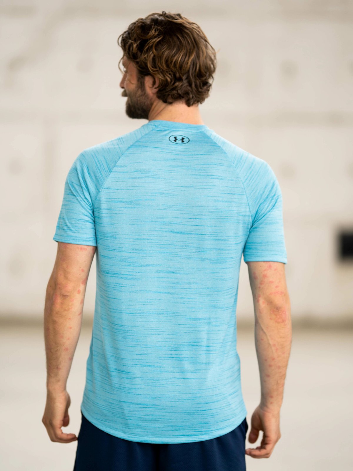 Under Armour Tiger Tech 2.0 Short Sleeve Tee Glacier Blue / Black