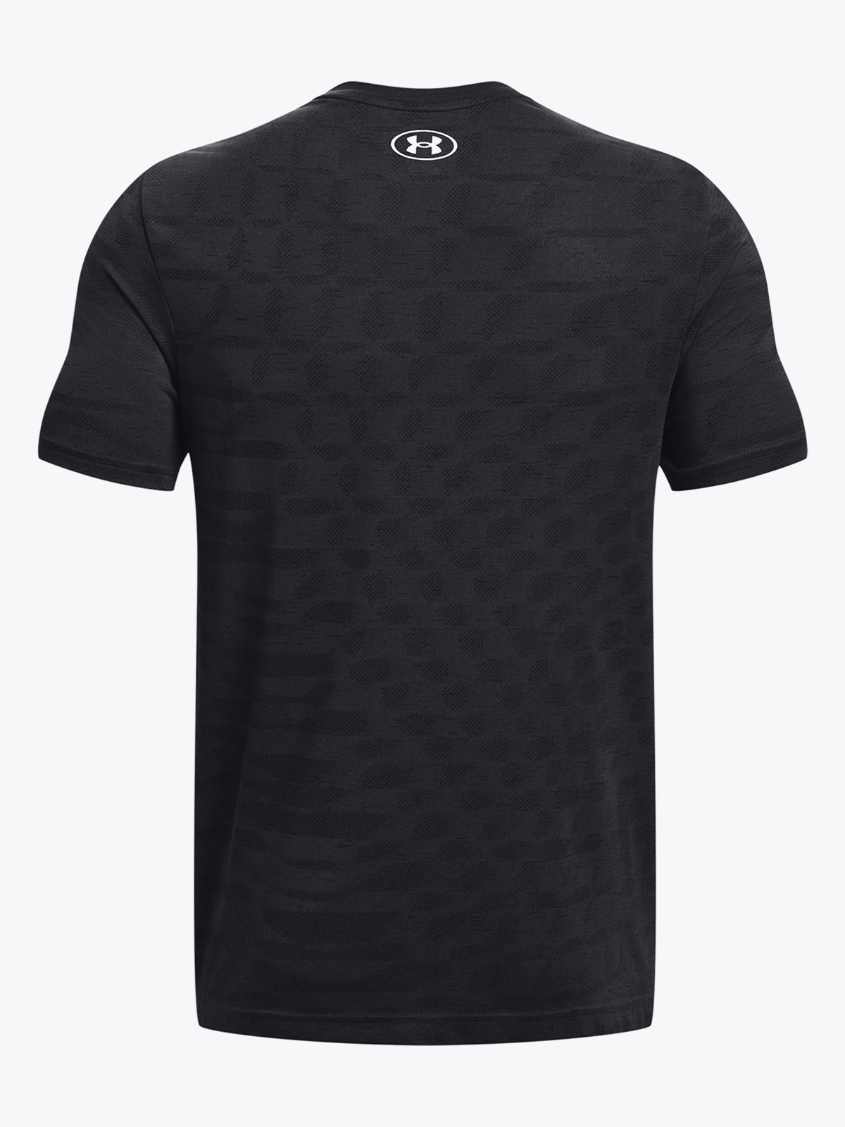 Under Armour Seamless Novelty Short Sleeve Black / Mod Grey