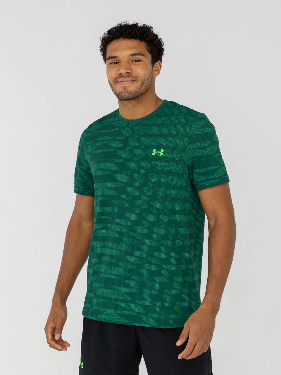 Under Armour Seamless Novelty Short Sleeve Grønn