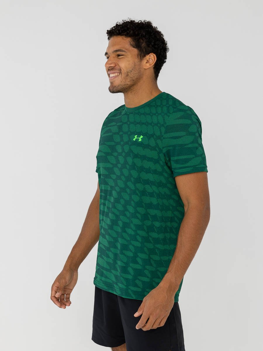 Under Armour Seamless Novelty Short Sleeve Grønn