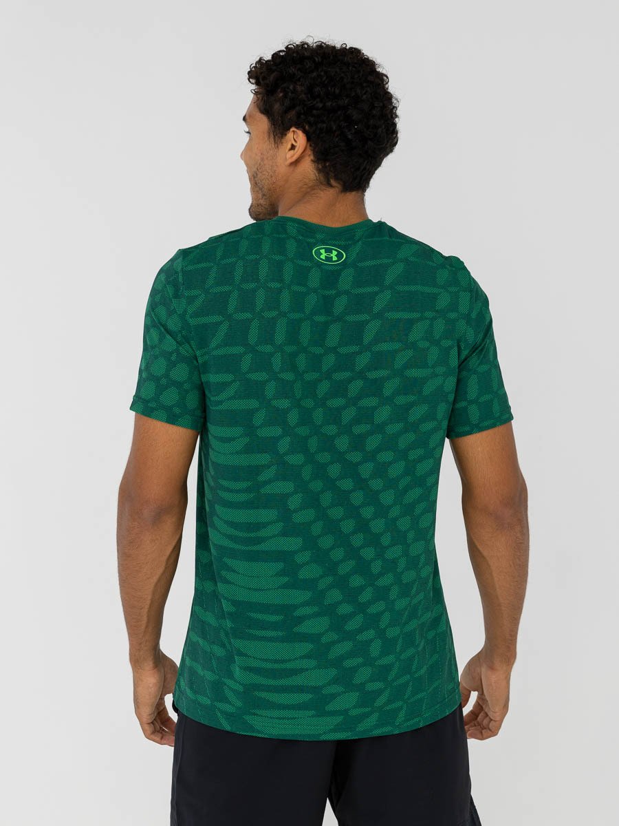 Under Armour Seamless Novelty Short Sleeve Grønn