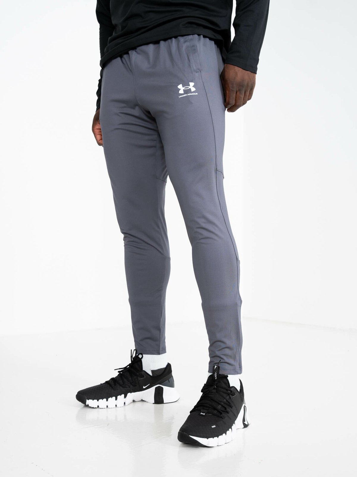 Under Armour Challenger Training Pant 2.0 Castlerock / White