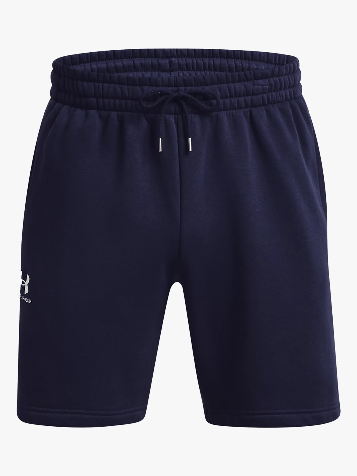 Under Armour Essential Fleece Shorts Midnight Navy / White
