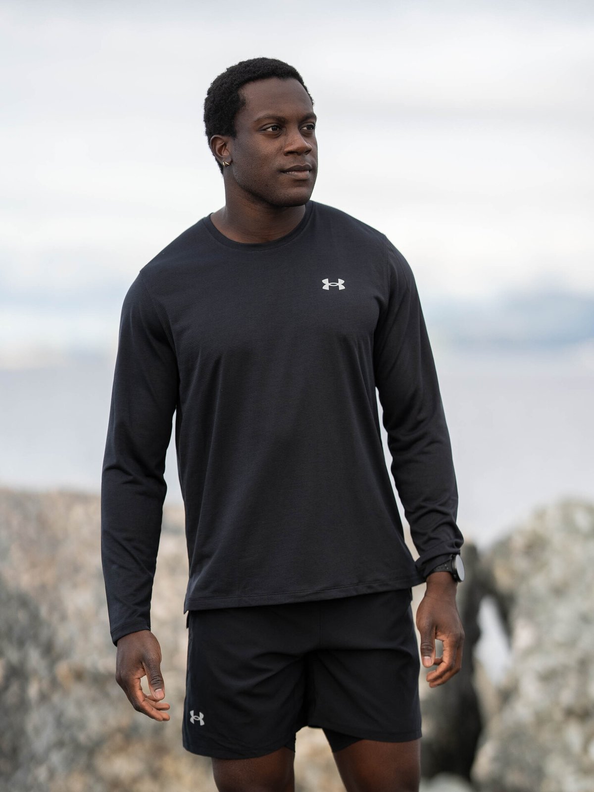 Under Armour Launch Long Sleeve Black / Reflective