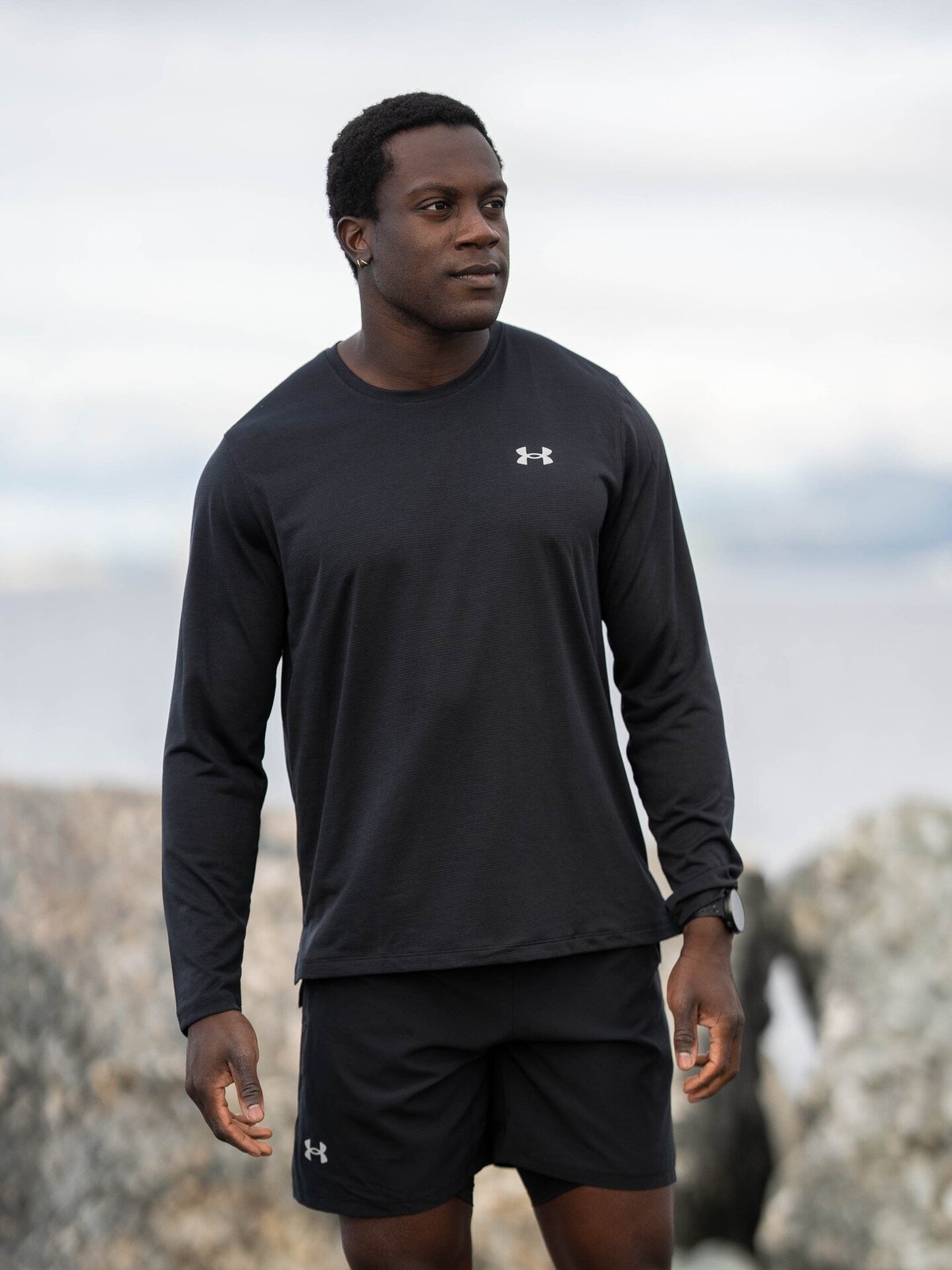 Under Armour Launch Long Sleeve Black / Reflective