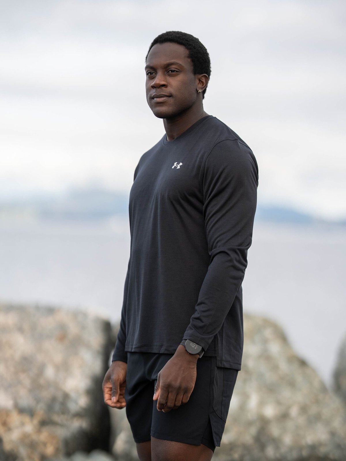 Under Armour Launch Long Sleeve Black / Reflective