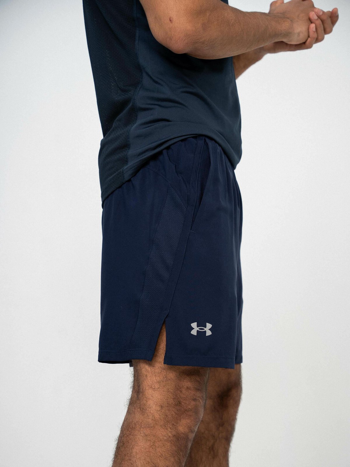 Under Armour Launch 7" Shorts Midnight Navy / Reflective
