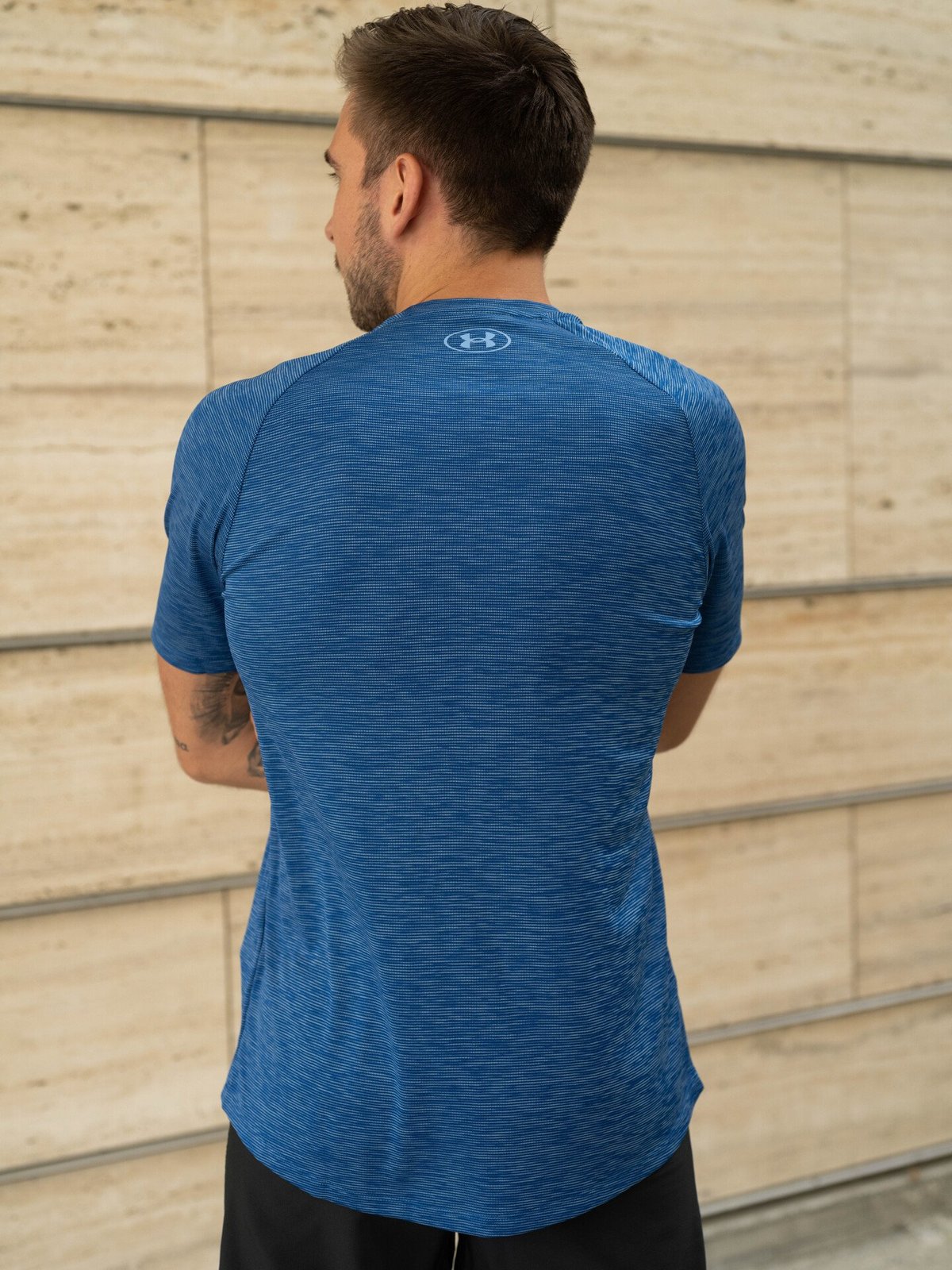 Under Armour Tech Textured Short Sleeve Tee Horizon Blue