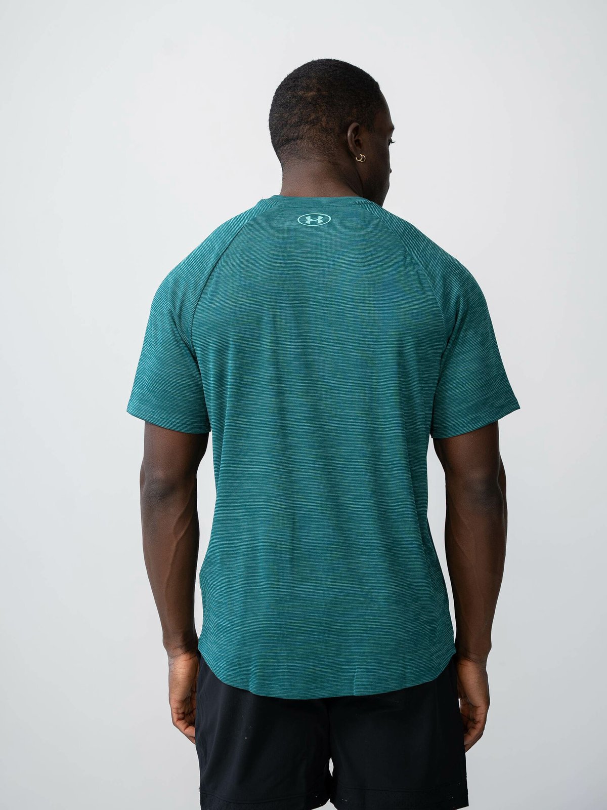 Under Armour Tech Textured Short Sleeve Tee Hydro Teal / Radial Turquoise