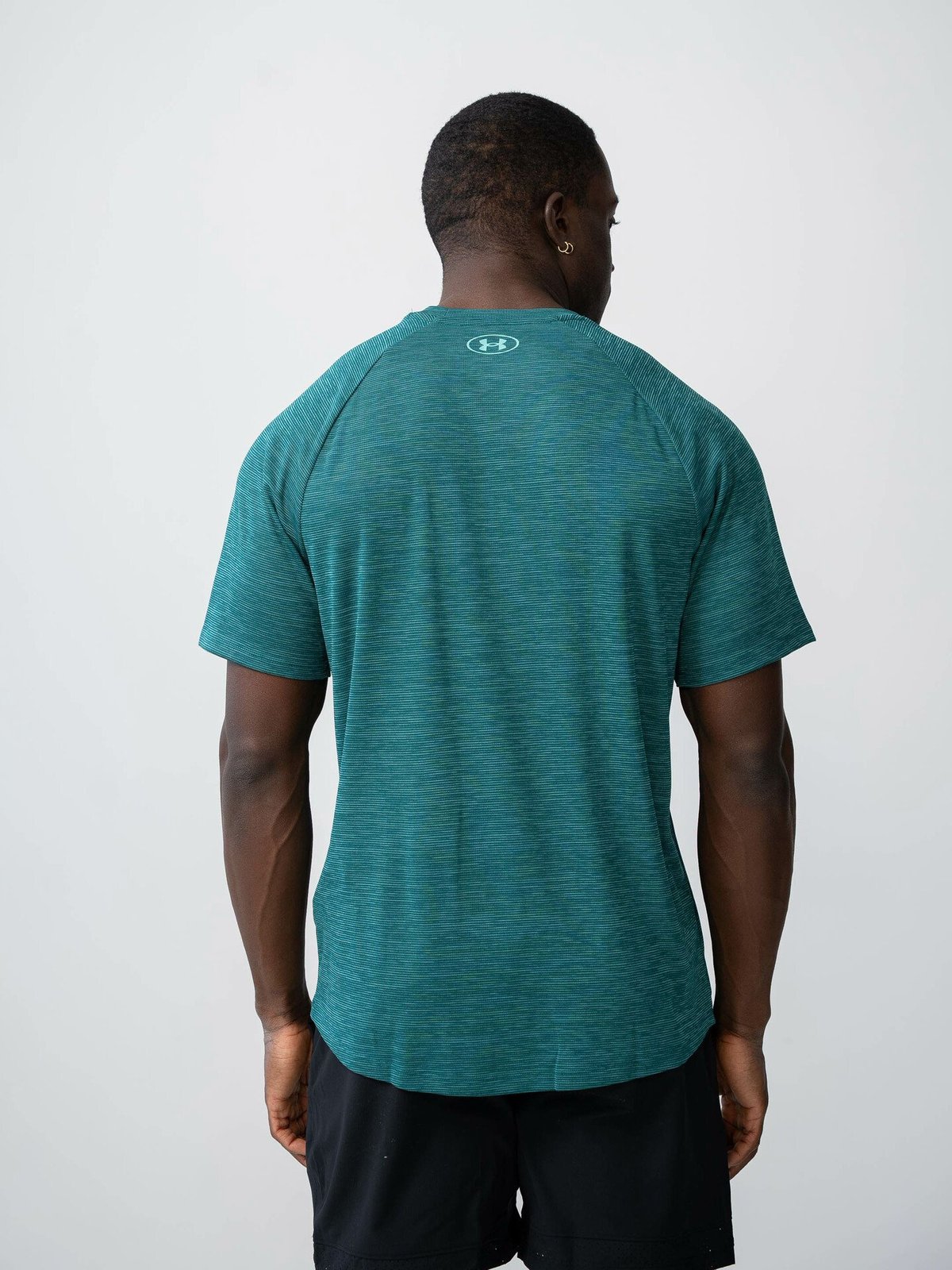Under Armour Tech Textured Short Sleeve Tee Hydro Teal / Radial Turquoise