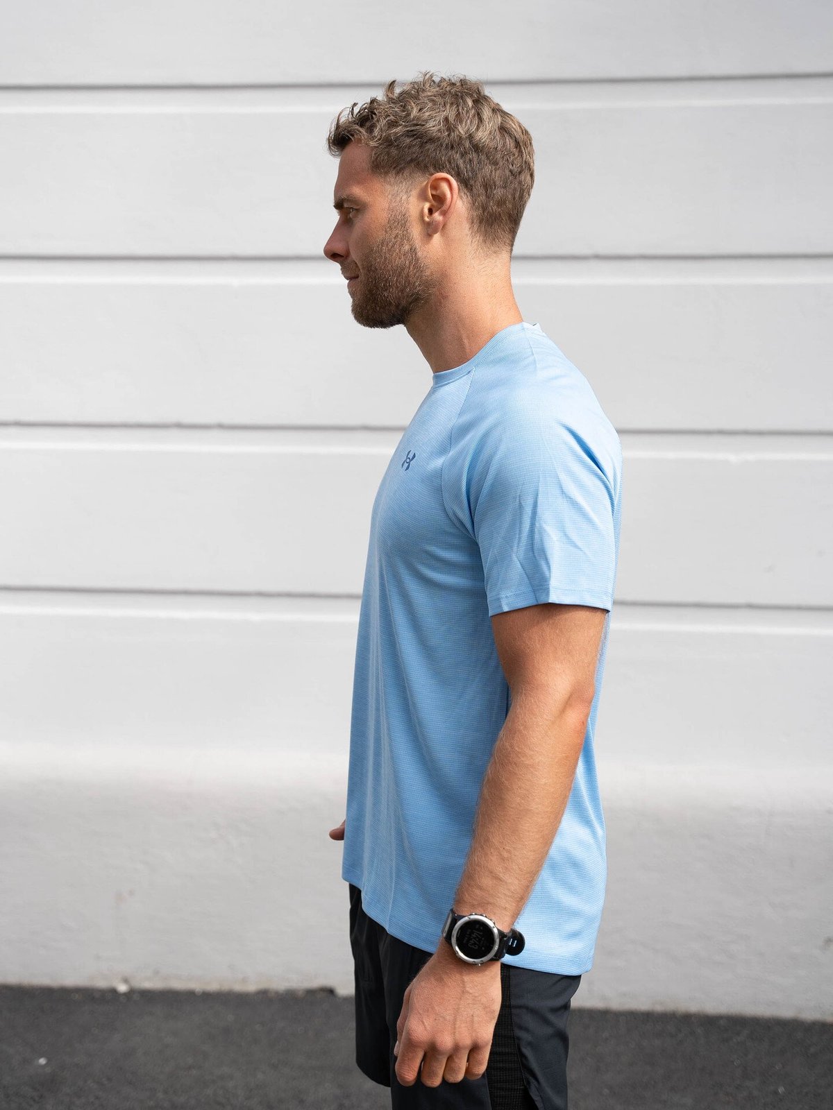 Under Armour Tech Textured Short Sleeve Tee Horizon Blue / Tech Blue