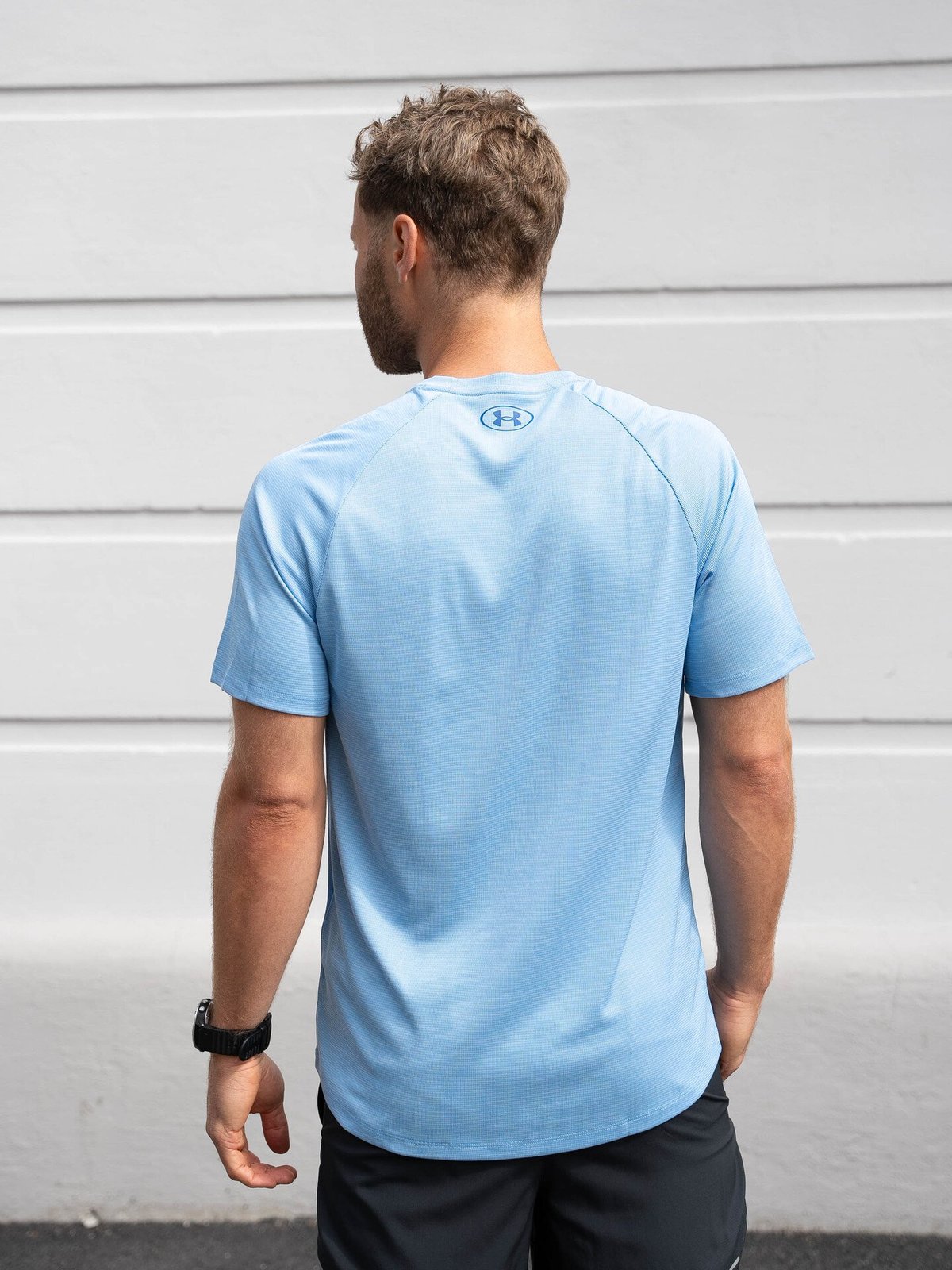 Under Armour Tech Textured Short Sleeve Tee Horizon Blue / Tech Blue