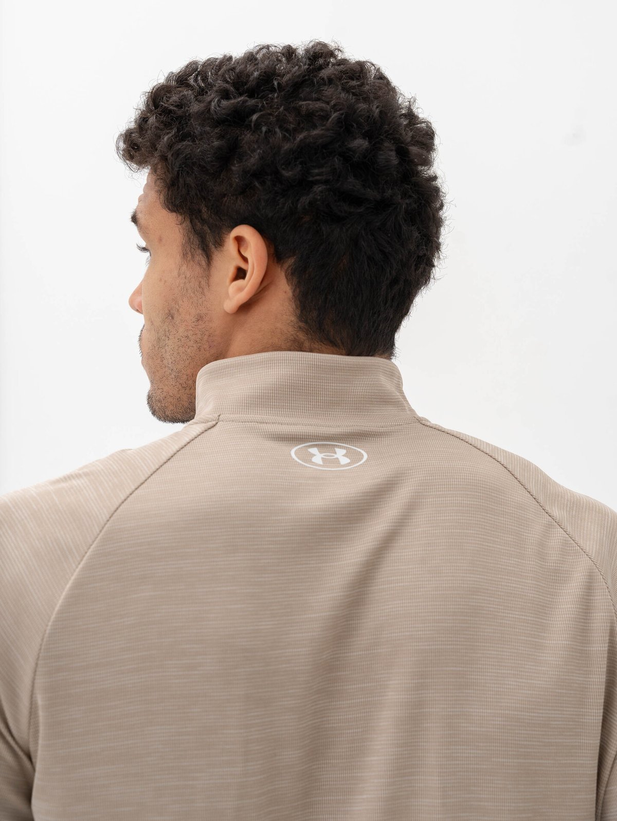 Under Armour Tech Textured 1/2 Zip City Khaki / Khaki Base