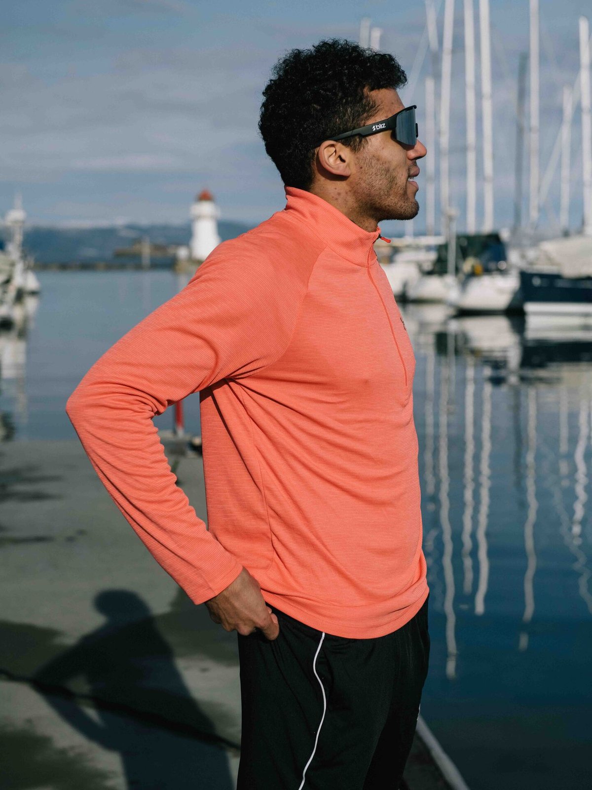 Under Armour Tech Textured 1/2 Zip Venom Red / Black