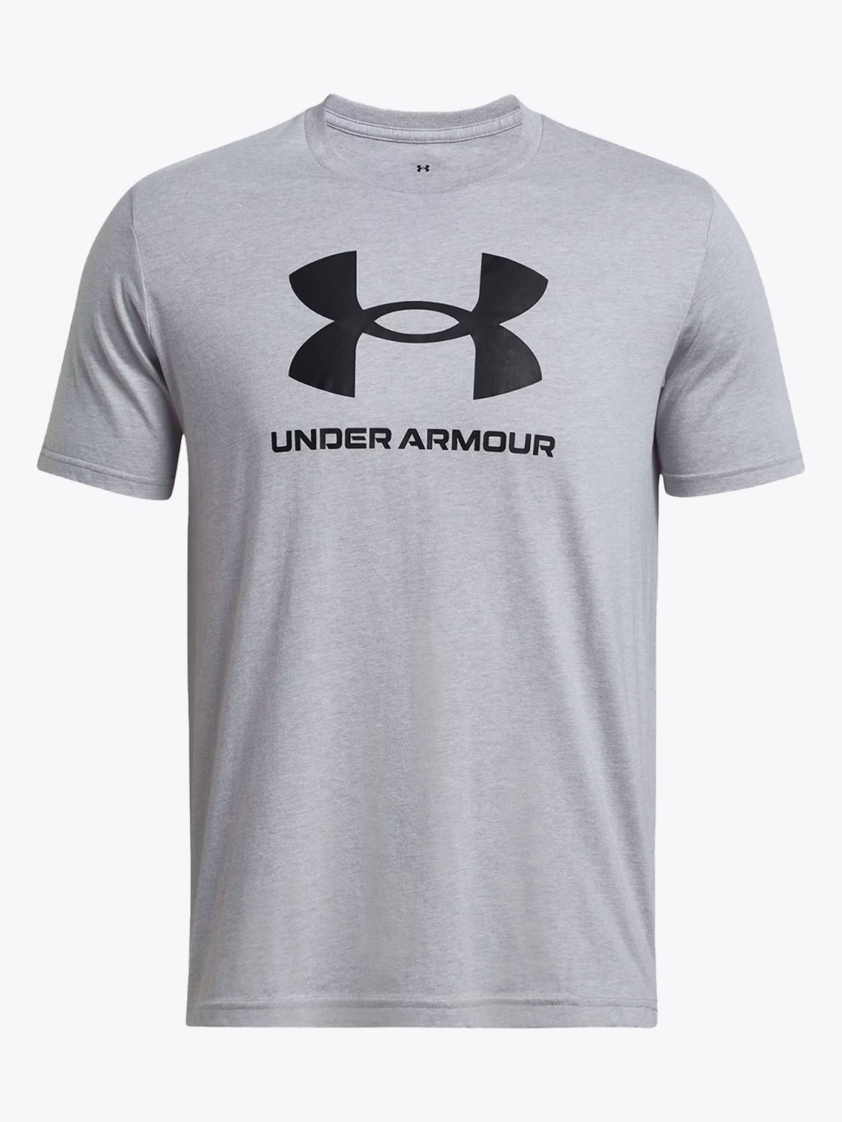 Under Armour Sportstyle Logo Short Sleeve Steel Light Heather / Black