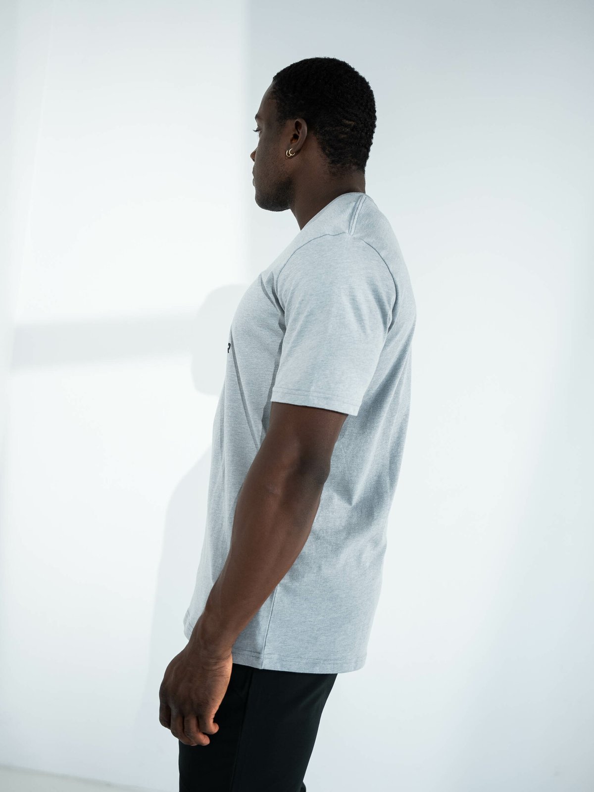 Under Armour Sportstyle Logo Short Sleeve Steel Light Heather / Black