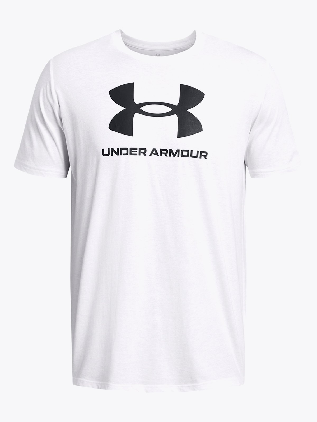Under Armour Sportstyle Logo Short Sleeve White / Black