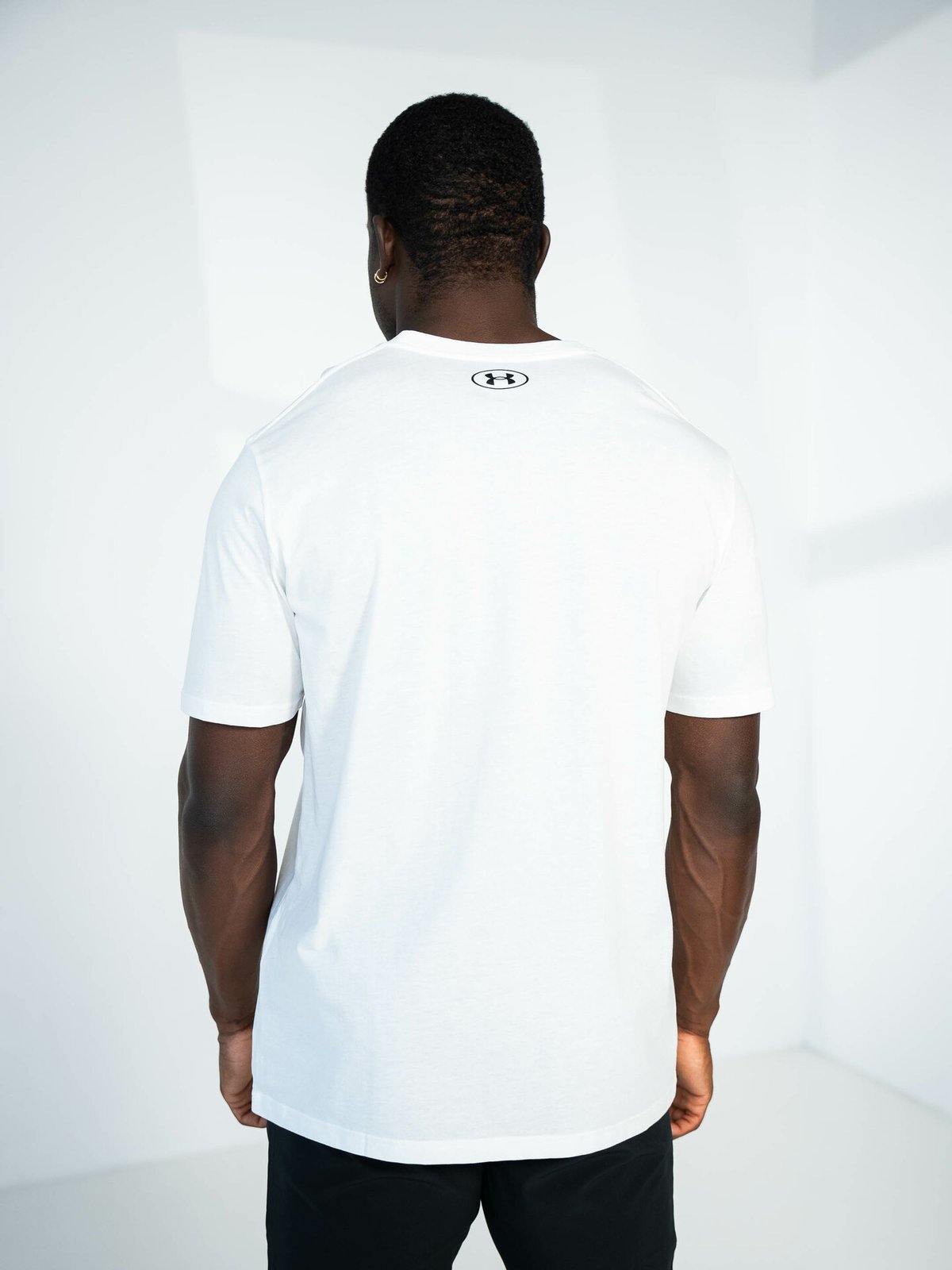 Under Armour Sportstyle Logo Short Sleeve White / Black