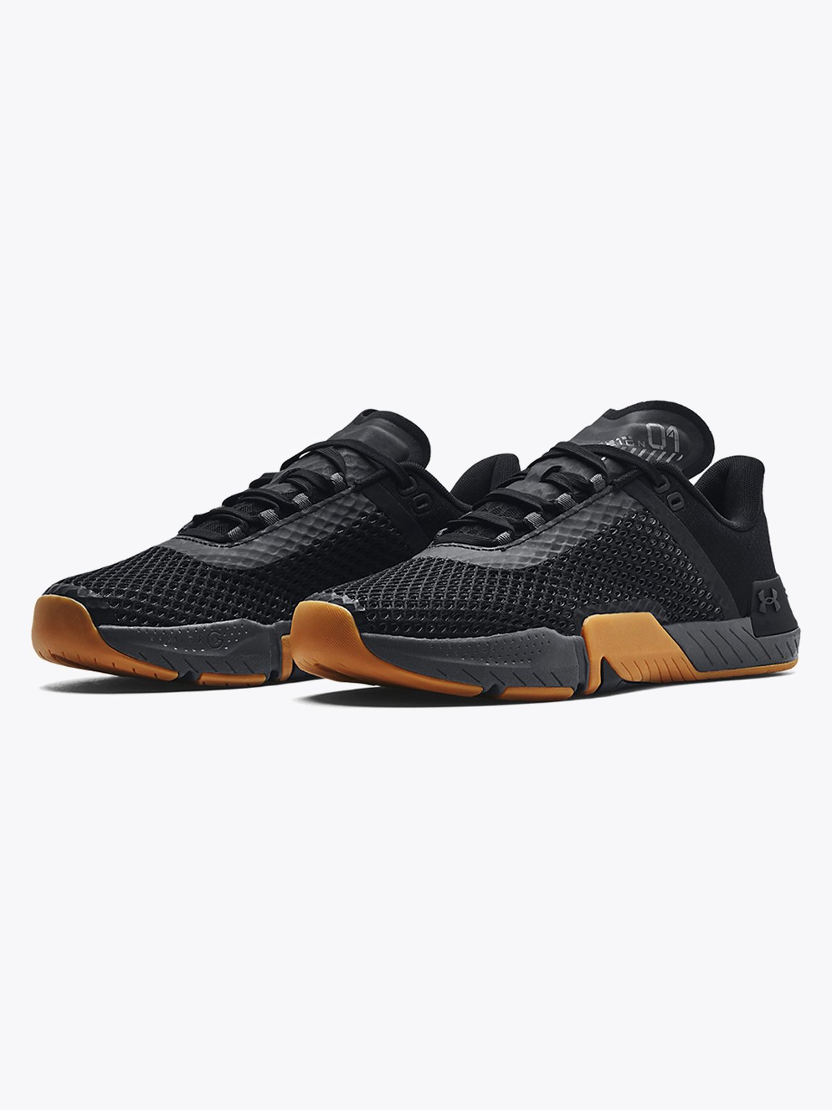Under Armour UA TriBase Reign 4 Black / Pitch Gray