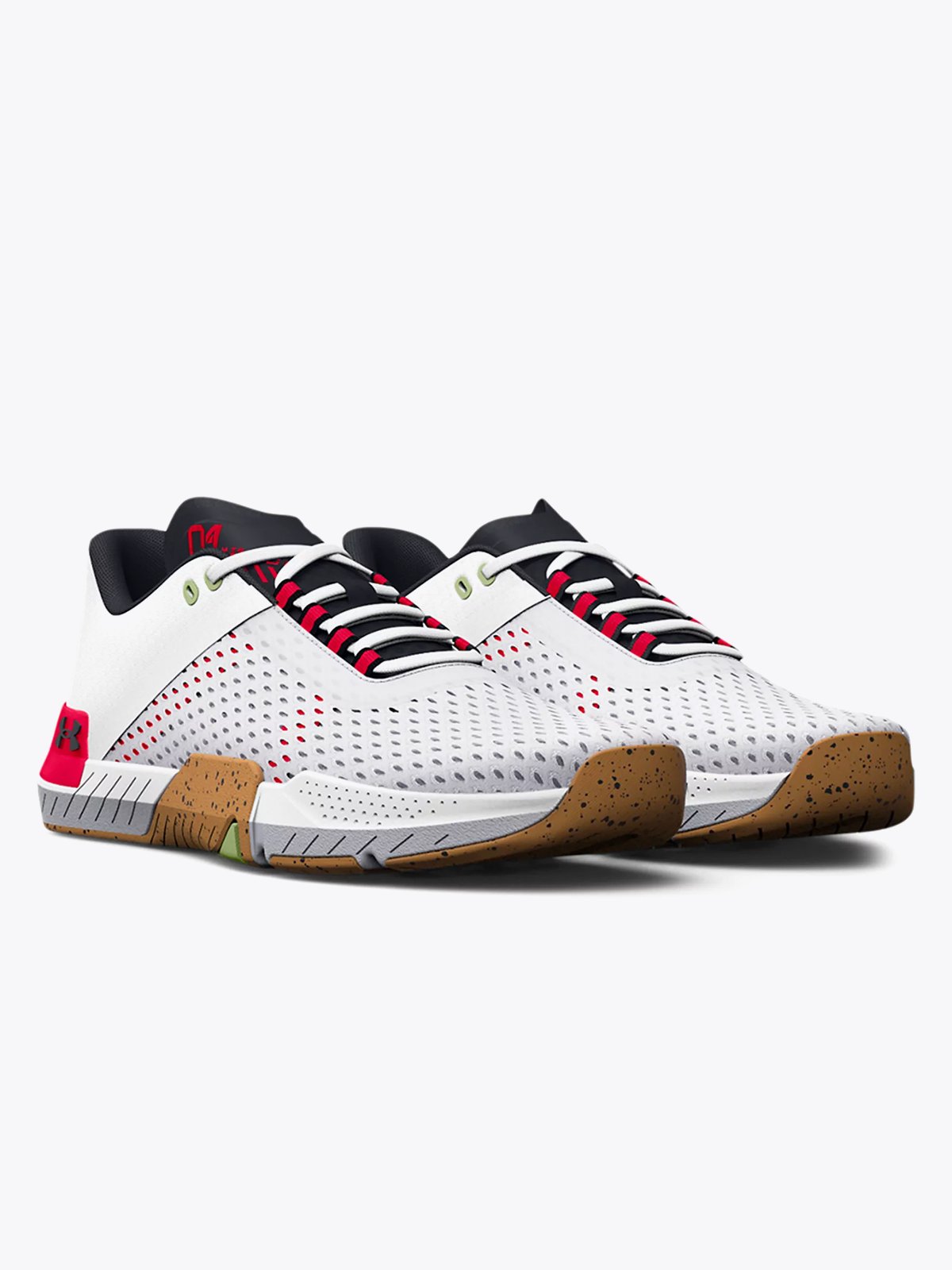Under Armour UA TriBase Reign 4 White / Radio Red