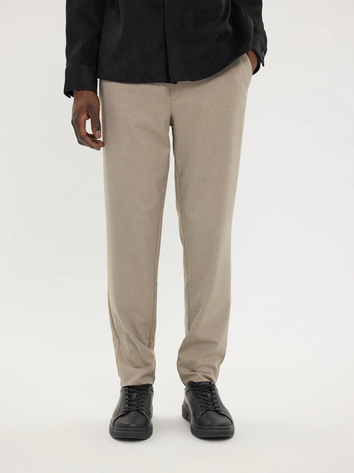 Plain Units Theo Dark Sand Melange