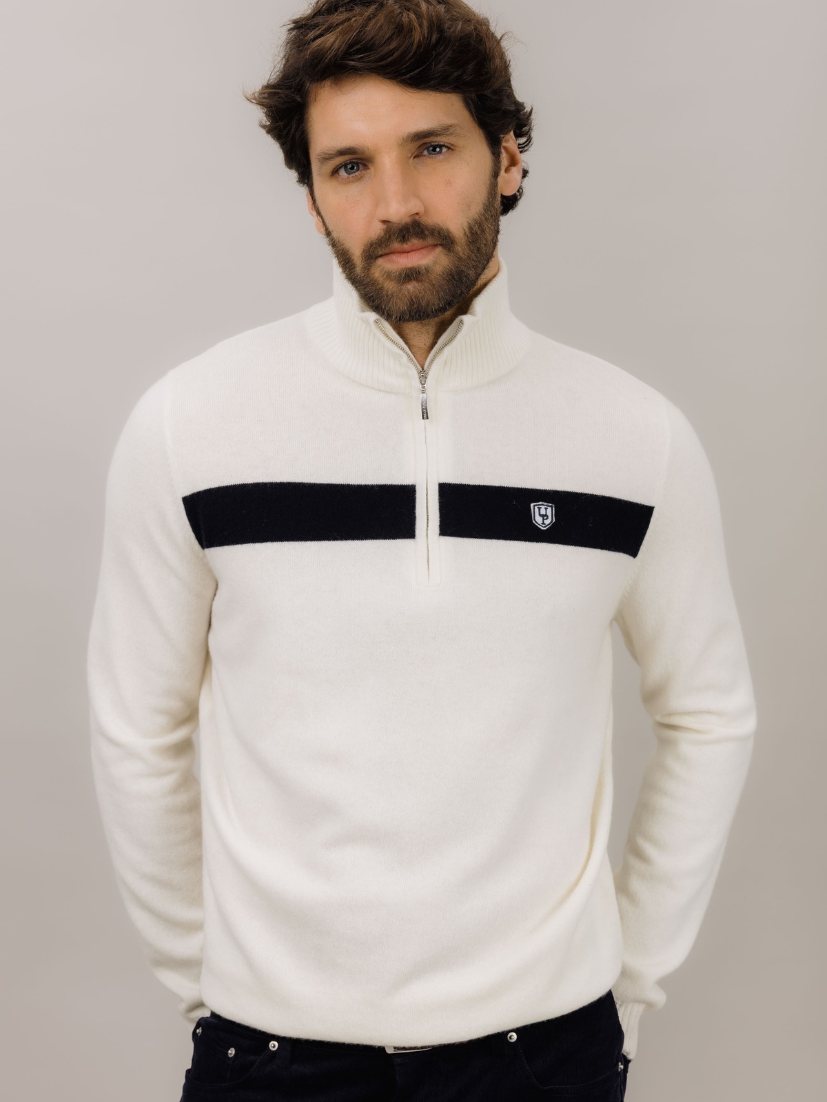 Urban Pioneers Dolomite Half-zip Cream