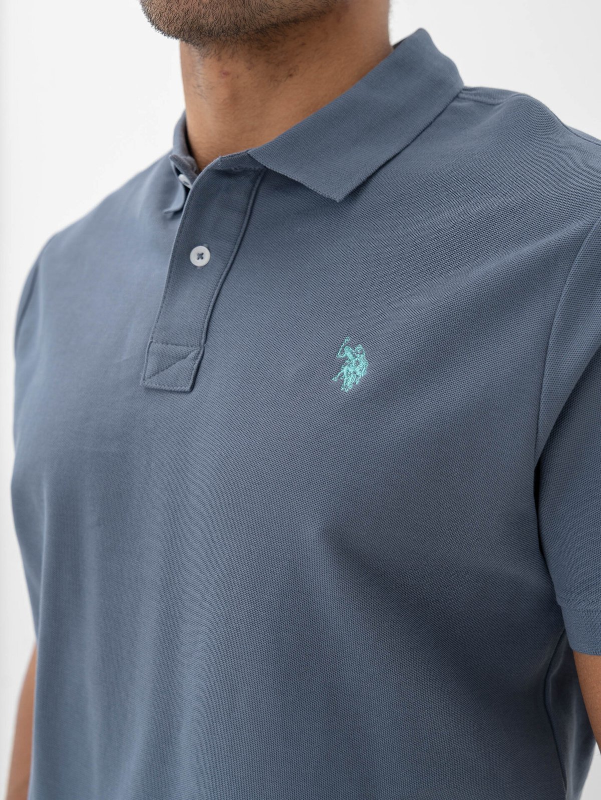 U.S. Polo Assn. Alfred Polo China Blue