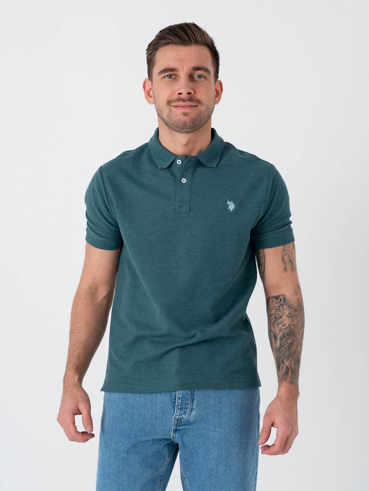 U.S. Polo Assn. Alfred Polo Mediterranea Melange