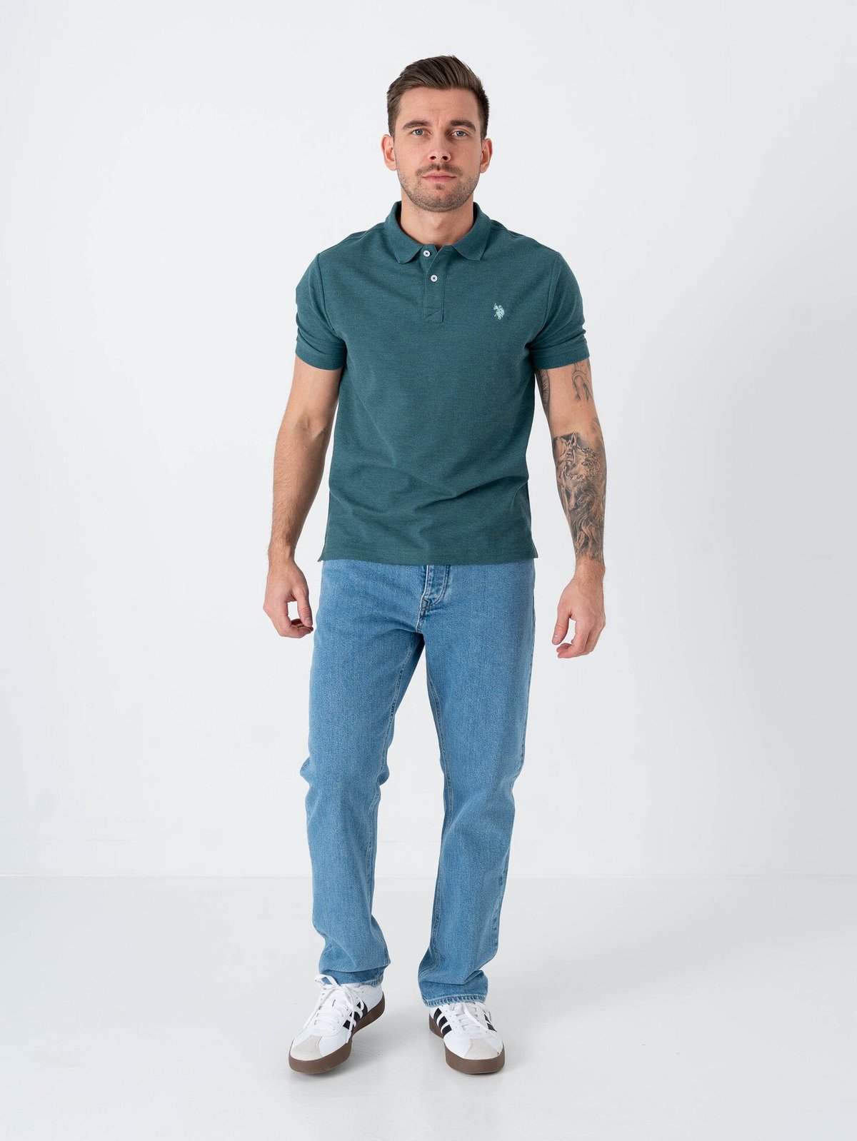 U.S. Polo Assn. Alfred Polo Mediterranea Melange