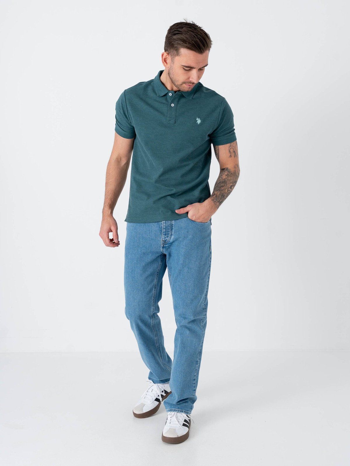 U.S. Polo Assn. Alfred Polo Mediterranea Melange