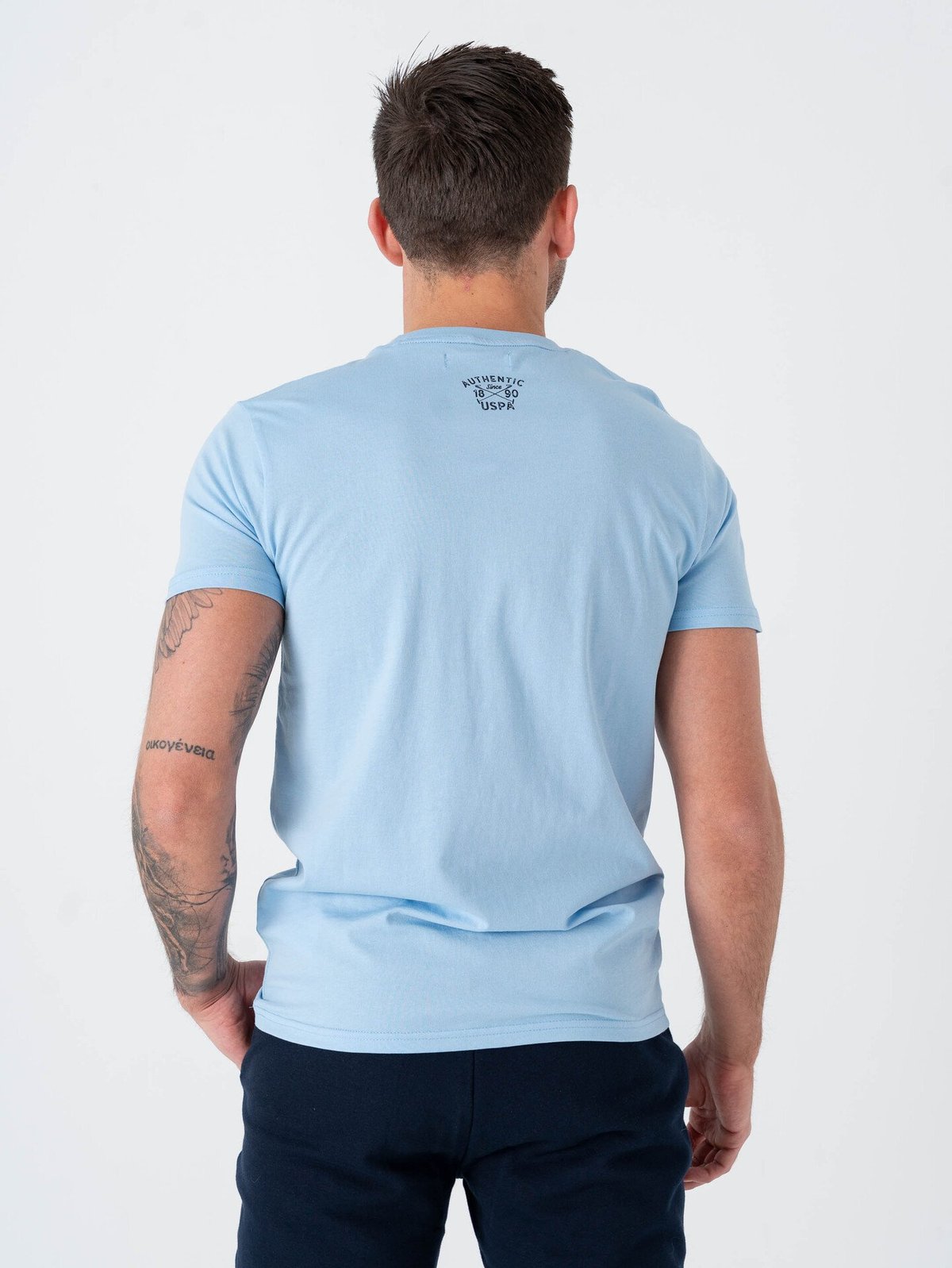 U.S. Polo Assn. Archibald T-shirt Placid Blue