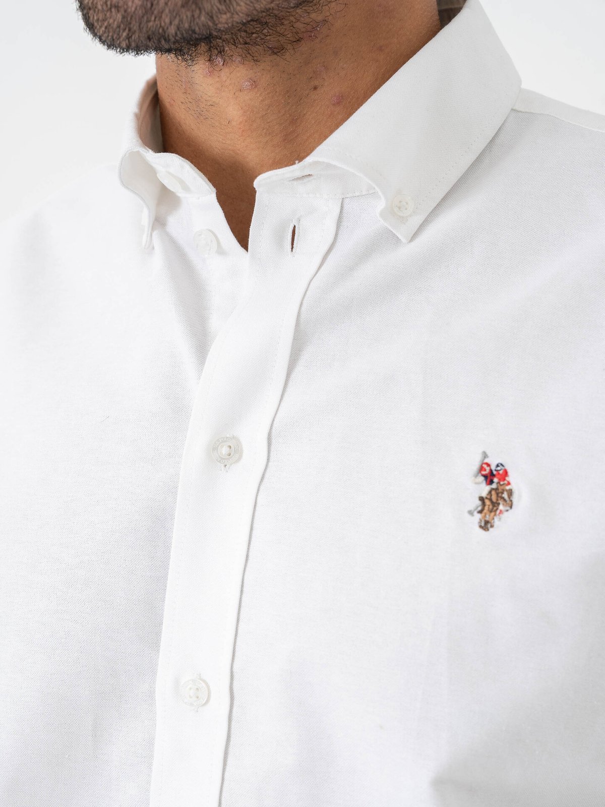 U.S. Polo Assn. Armin Oxford Regular Shirt White