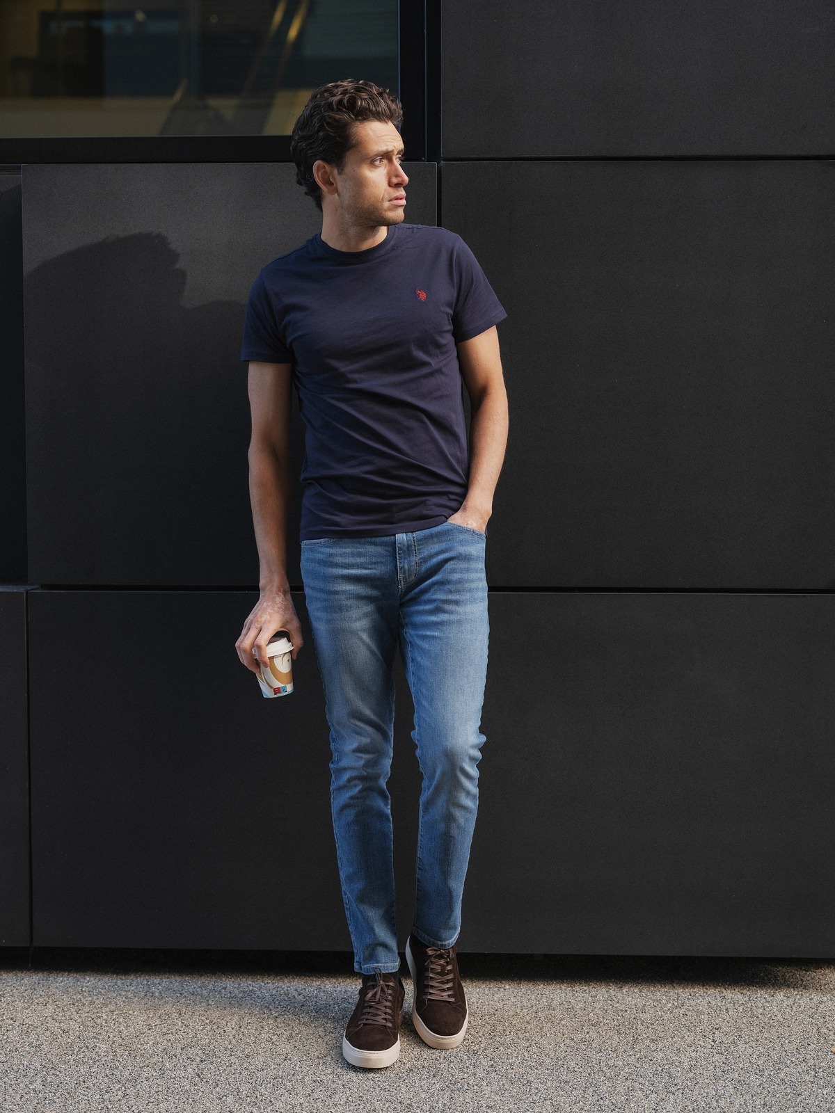 U.S. Polo Assn. Arjun T-shirt Dark Sapphire