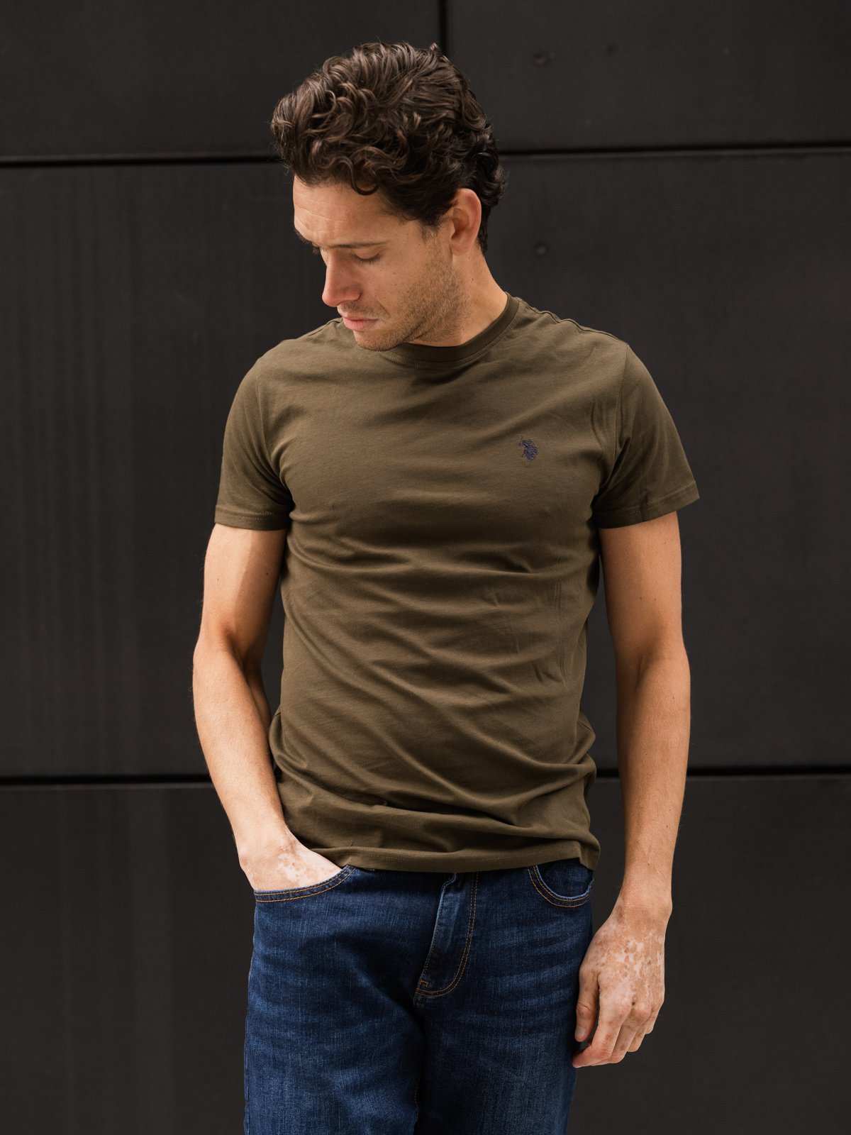 U.S. Polo Assn. Arjun T-shirt Forest Night