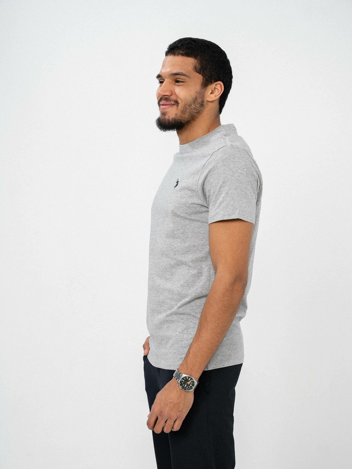 U.S. Polo Assn. Arjun T-shirt Grey Melange