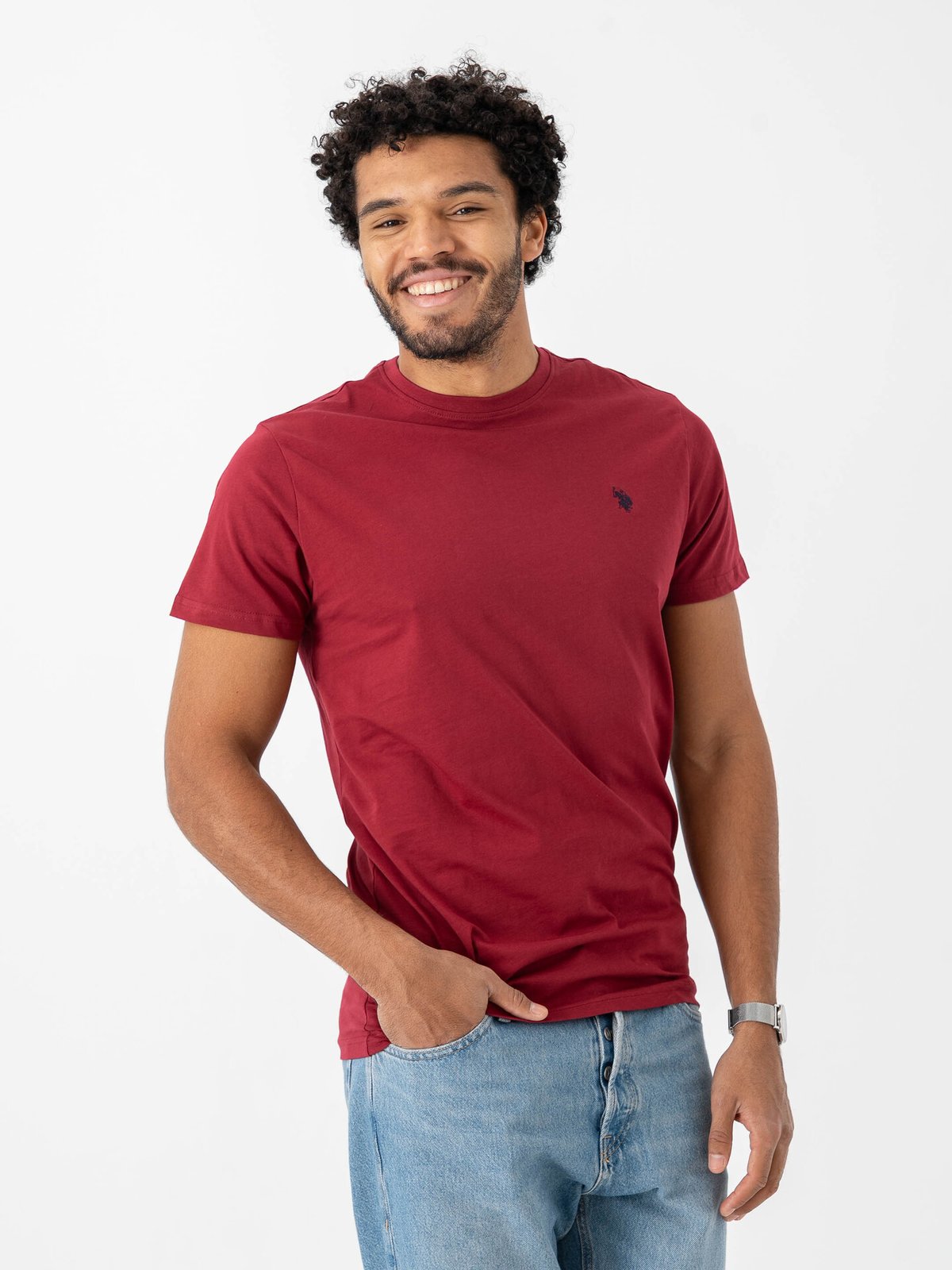 U.S. Polo Assn. Arjun T-shirt Tibetaan Red