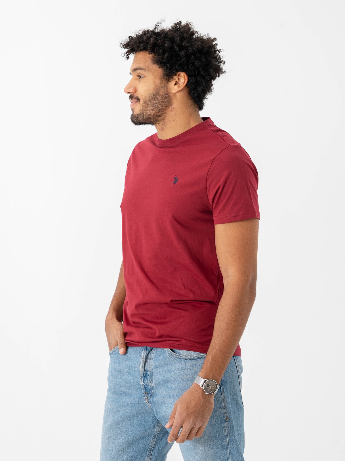 U.S. Polo Assn. Arjun T-shirt Tibetaan Red