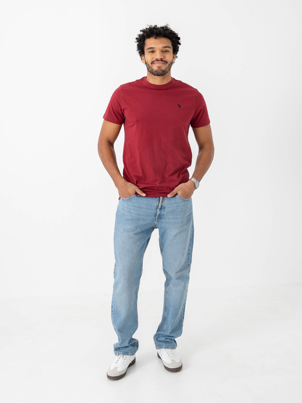 U.S. Polo Assn. Arjun T-shirt Tibetaan Red