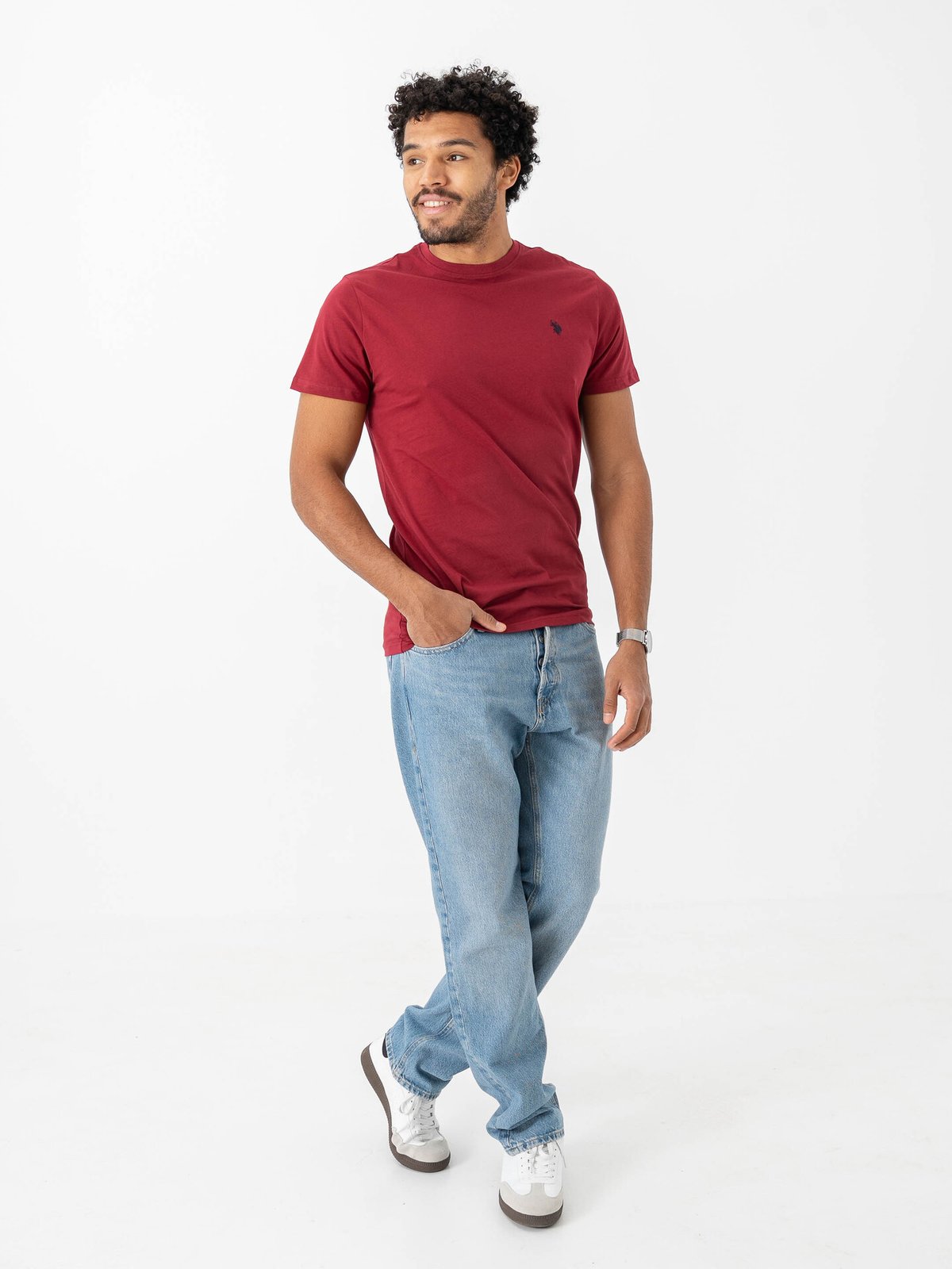 U.S. Polo Assn. Arjun T-shirt Tibetaan Red